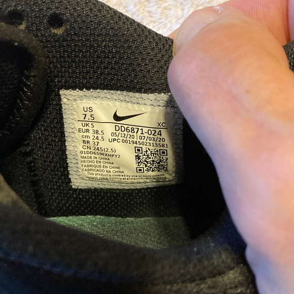 Nike Tennis Naomi Osaka Black and Neon Yellow Tennis Shoes - Picture 2 of 13